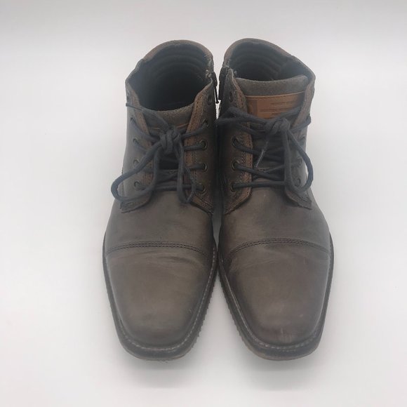 bullboxer diever cap toe chukka boot grey